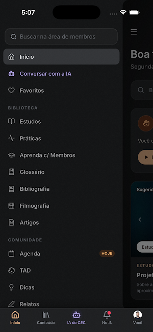 CEC Membros Screenshot 1