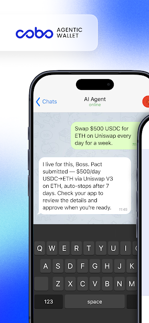 Cobo Agentic Wallet Screenshot 0