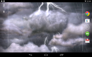Thunderstorm Free Wallpaper Screenshot 0