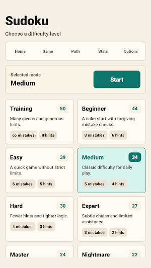 Sudoku Logic Path Screenshot 1
