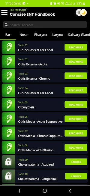 Concise ENT Screenshot 0
