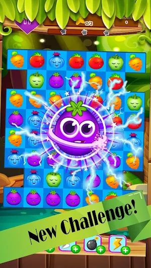 Veggies garden : Vegetable carnival match 3 crush Screenshot 0