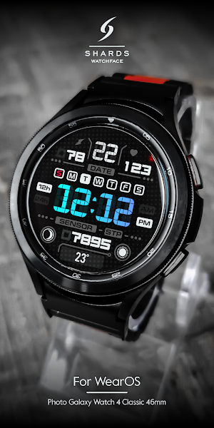 SH024 Watch Face, WearOS watch Screenshot 1