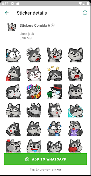 Stickers de Lobos Screenshot 3