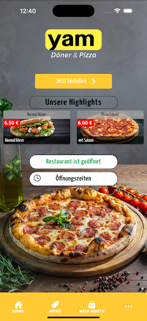 Yam Döner & Pizza Screenshot 0