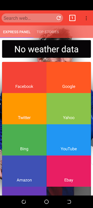 Lionel Messi browser Screenshot 0