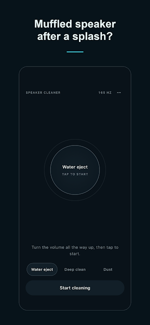 Speaker Cleaner - Water Eject Screenshot 0