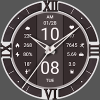 ZKin Watch Retro Deep Brown