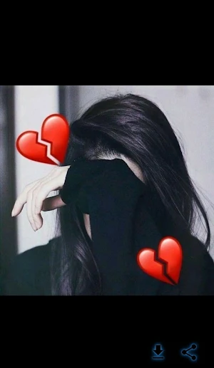 خلفيات قلب مجروح اسود Screenshot 2