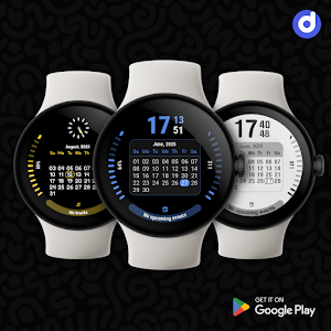 DS H010+ - Calendar watch face Screenshot 1