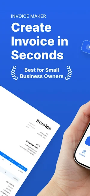 Invoice Maker - InvoFlow Screenshot 0