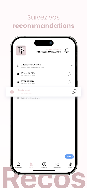 Travaux Privés Screenshot 2