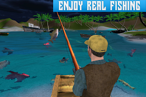 Boat Fishing Simulator: Salmon Wild Fish Hunting Screenshot 2