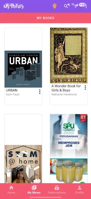 Edunity eReader Screenshot 2
