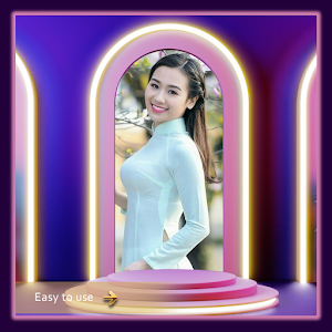 GeoMetric Photo Frame Editor Screenshot 1