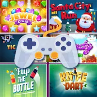 10 games in one app