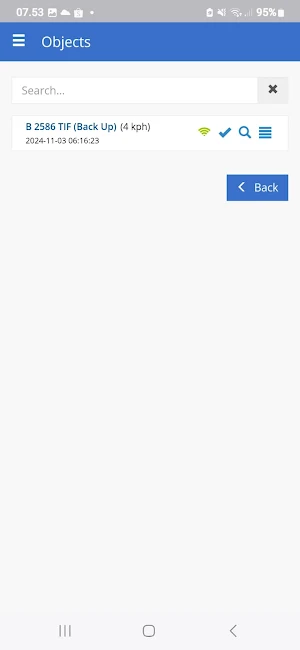 Dutrace Mobile Screenshot 2