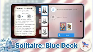 Solitaire: Blue Deck History Screenshot 2