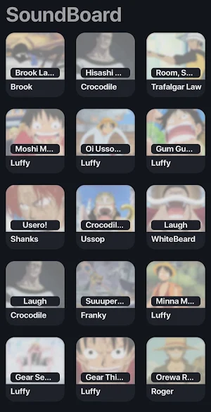 One Anime Piece Sound Screenshot 1
