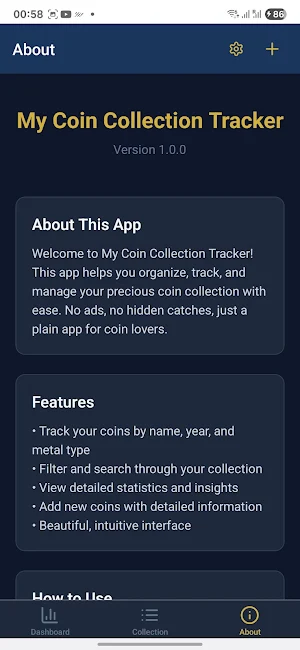 My Coin Collection Tracker Screenshot 3