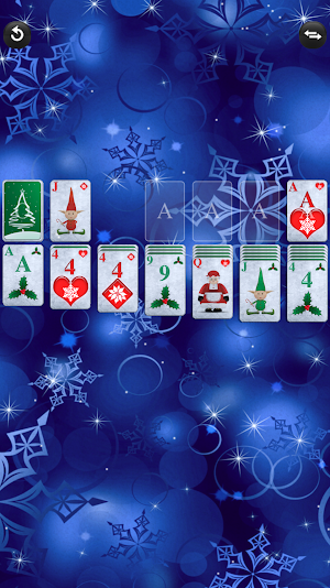 Christmas Solitaire Screenshot 1