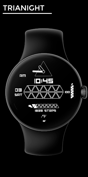 Trianight - watch face Screenshot 0