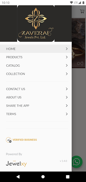 Zaverat Jewels - Online Jewellery Shopping App Screenshot 1