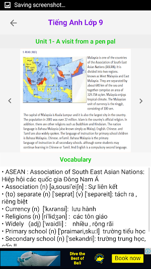 Tieng Anh Lop 9 - English 9 Screenshot 2