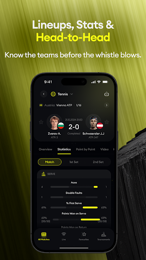 FlowScore - Live Sport Scores Screenshot 3