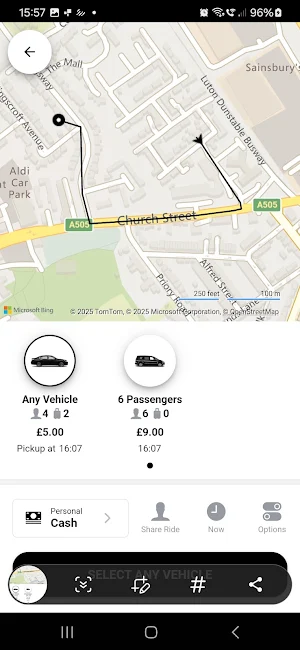 United Travel Taxis Screenshot 2