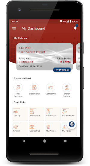 ICICI Prudential Life Insurance Screenshot 1