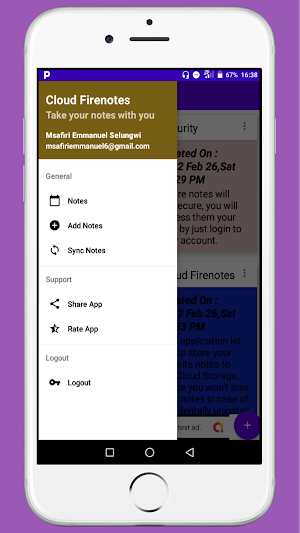 Cloud Firenotes Screenshot 3