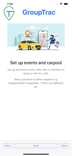 GroupTrac Screenshot 1