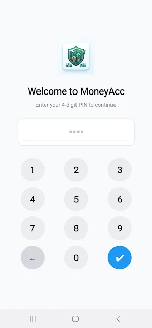 MoneyAcc Screenshot 1