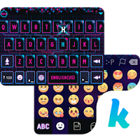 Blue Tech Keyboard Theme