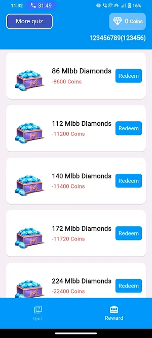 Mlbb Mobile-Legend Diamond Screenshot 0