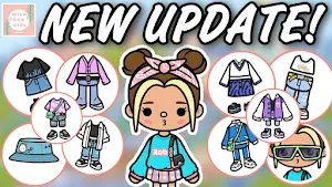 Cute Toca Boca Clothes Ideas Screenshot 1