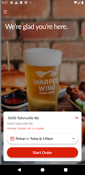 Warped Wing /Taproom Screenshot 1