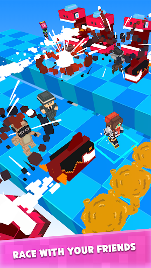 Blockman Party : 1 2 3 4 Player & Crowd Master Screenshot 0