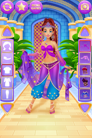 Arabian Princess Dress Up Screenshot 1