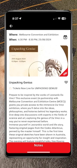 TEDxMelbourne Screenshot 3