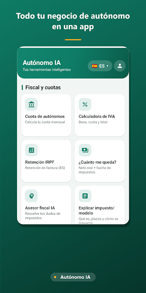 Autónomo IA: Facturas e IVA Screenshot 0