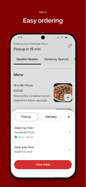 Trackside Pizza - Puyallup Screenshot 2