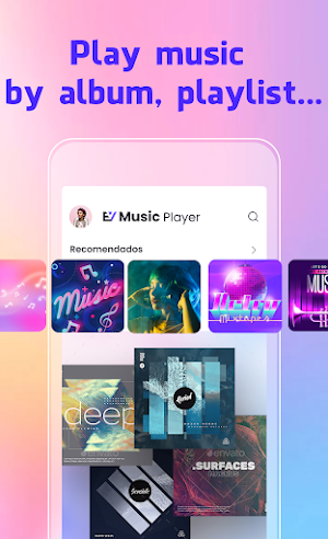 Mp3 player - EV Music Player Screenshot 0