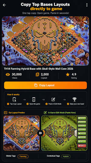 ClashRG Maps of Clash Of Clans Screenshot 0