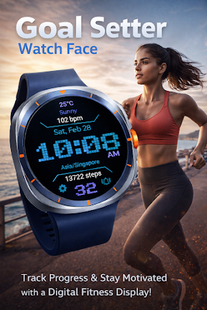 Goal Setter Watch Face Screenshot 2