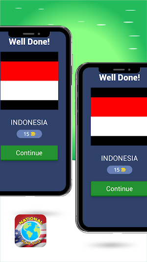 GUESS NATIONAL FLAG QUIZ Screenshot 3