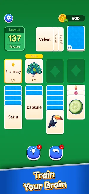 Solitaire Word Association Screenshot 0