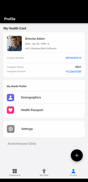 Amerimmune Clinic Screenshot 2