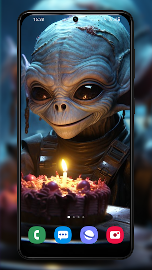 Ufo Aliens Wallpapers Offline Screenshot 2